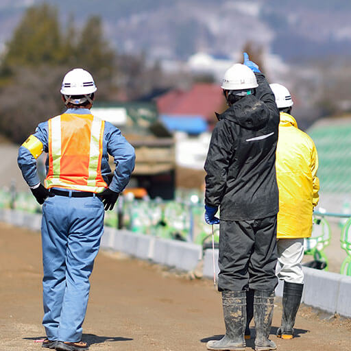 工事の着工