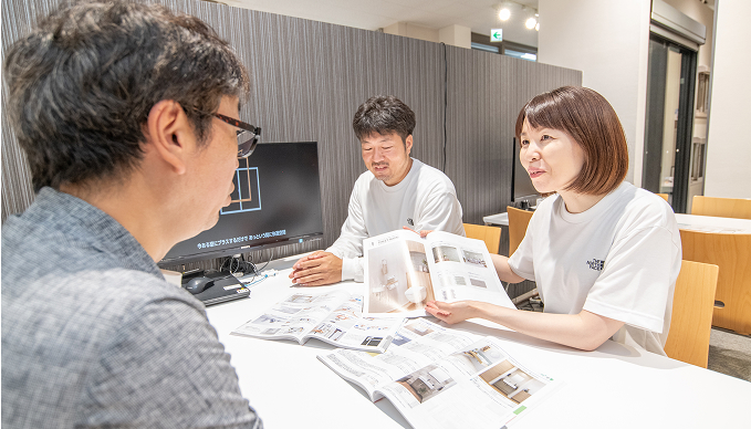 お打ち合わせ中の様子